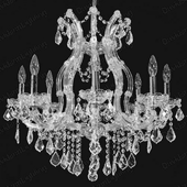 Chandelier 30% lead Crystal Maria Theresa Collection # DVR280026A Size w26" x H 26" Chandelier 30% lead Crystal Maria Theresa Collection # DVR280026A Size w26" x H 26"