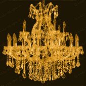 Chandelier 30% lead Crystal Maria Theresa Collection # DVR280036AG Size w36" x H 36" Chandelier 30% lead Crystal Maria Theresa Collection # DVR280036AG Size w36" x H 36"
