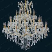 Chandelier 30% lead Crystal  Maria Theresa Collection # DVR280044AG Size w44" x H 44"