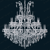 Chandelier 30% lead Crystal Maria Theresa Collection # DVR280052A Size w52" x H 54" Chandelier 30% lead Crystal Maria Theresa Collection # DVR280052A Size w52" x H 54"