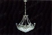 Chandelier 30% lead Crystal # MD83201L8a Size w21" x h19"