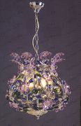 Chandelier 30% lead Crystal # MD903L6a Size w18" x h22"
