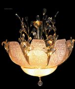 Chandelier 30% Lead Crystal Orchid Collection # DVR20102725 Size W-27" x H-25"