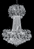 Chandelier 30% Lead Crystal Sirius Collection # DVR29062636 W26" x H36" Chandelier 30% Lead Crystal Sirius Collection # DVR29062636 W26" x H36"