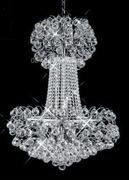 Chandelier 30% Lead Crystal Sirius Collection # DVR29062636  W26" x H36"
