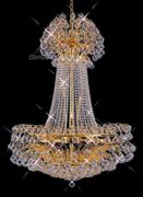 Chandelier 30% Lead Crystal Sirius Collection # DVR29063648  W36" x H48"