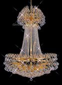 Chandelier 30% Lead Crystal Sirius Collection # DVR29063648 W36" x H48" Chandelier 30% Lead Crystal Sirius Collection # DVR29063648 W36" x H48"