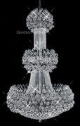 Chandelier 30% Lead Crystal Sirius Collection # DVR29064272  W42" x H72"