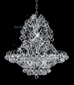 Chandelier 30% Lead Crystal Sirius Collection # DVR29082428 W24" x H28" Chandelier 30% Lead Crystal Sirius Collection # DVR29082428 W24" x H28"