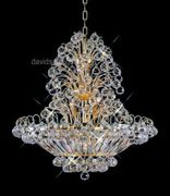 Chandelier 30% Lead Crystal Sirius Collection # DVR29082836  W28" x H36"