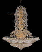 Chandelier 30% Lead Crystal Sirius Collection # DVR29084860 W48" x H60" Chandelier 30% Lead Crystal Sirius Collection # DVR29084860 W48" x H60"