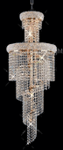 Chandelier 30% Lead Crystal Spiral Collection # DVR18001636 W16" x H36" Chandelier 30% Lead Crystal Spiral Collection # DVR18001636 W16" x H36"