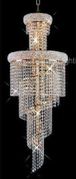 Chandelier 30% Lead Crystal Spiral Collection # DVR18001636  W16" x H36"