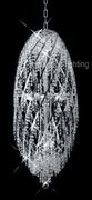 Chandelier 30% Lead Crystal Spiral Collection # DVR27001740  W17" x H40"