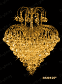 Chandelier 30% lead Crystal # SR204720ag Size W14" x H16" Chandelier 30% lead Crystal # SR204720ag Size W14" x H16"