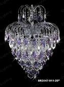 Chandelier 30% lead Crystal # SR2047911S20a Size W20" x H24" Chandelier 30% lead Crystal # SR2047911S20a Size W20" x H24"