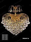 Chandelier 30% lead Crystal # SR2047S16ag Size W14" x H16" Chandelier 30% lead Crystal # SR2047S16ag Size W14" x H16"