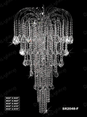 Chandelier 30% lead Crystal # SR204824a Size W20" x H45" Chandelier 30% lead Crystal # SR204824a Size W20" x H45"