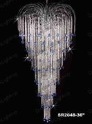Chandelier 30% lead Crystal # SR204836a Size W30" x H65"