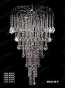 Chandelier 30% lead Crystal # SR204840a Size W36" x H70"