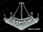 Chandelier 30% lead Crystal # SR4011DW30a Size W20" x H24" Chandelier 30% lead Crystal # SR4011DW30a Size W20" x H24"