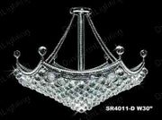 Chandelier 30% lead Crystal # SR4011DW30a Size W20" x H24"