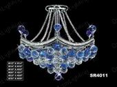 Chandelier 30% lead Crystal # SR4011W18a Size W16" x H18" Chandelier 30% lead Crystal # SR4011W18a Size W16" x H18"