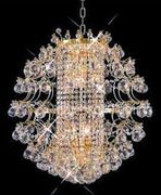 Chandelier 30% Lead Crystal St. Ives Collection # DVR80641820  W18" x H20"