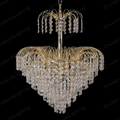 Chandelier 30% lead Crystal  The Fall # DVR680020AG Size w20" x H 24"