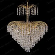 Chandelier 30% lead Crystal  The Fall # DVR680020AG Size w20" x H 24"