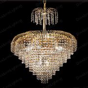 Chandelier 30% lead Crystal  The Fall # DVR680024AG Size w24" x H 28"