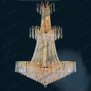 Chandelier 30% lead Crystal  Victoria Collection # DVR8037324318505 Size w32" x H 43"