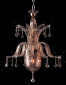 Chandelier 30% Lead Crystal Vienna Collection # DVR20032631G W26" x H31" Chandelier 30% Lead Crystal Vienna Collection # DVR20032631G W26" x H31"