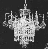 Chandelier 30% lead Crystal # VL88007L3a Size W14" x H16"