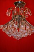 Chandelier 30% lead Crystal # VL88008L15a Size w12" x h18"