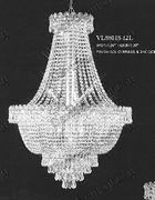 Chandelier 30% lead Crystal # VL88018L12a Size w44" x h72"