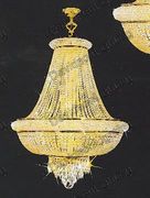 Chandelier 30% lead Crystal # VL88023L12ag Size w24" x h16"