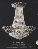 Chandelier 30% lead Crystal # VL88025L9a Size w26" x h27" Chandelier 30% lead Crystal # VL88025L9a Size w26" x h27"
