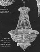 Chandelier 30% lead Crystal # VL88026L15a Size w22" x h26"