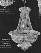 Chandelier 30% lead Crystal # VL88026L20a Size w23" x h31"