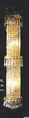Chandelier 30% lead Crystal # VL88065L9ag Size w20" x h62"