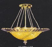 Chandelier 30% lead Crystal # VL88067L12ag Size w26" x h18"