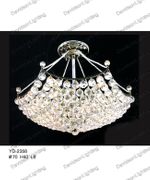 Chandelier 30% lead Crystal # YD2358L8a Sizew22" x h16"