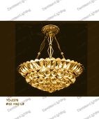 Chandelier 30% lead Crystal # YD2376L6ag Size w40" x h10" Chandelier 30% lead Crystal # YD2376L6ag Size w40" x h10"