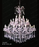 Chandelier 30% lead Crystal # YD2570L36a Size w32" x h32"