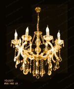 Chandelier 30% lead Crystal # YD2577L8ag Size w36" x h36"