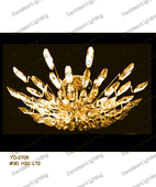 Chandelier 30% lead Crystal # YD2708L12ag Sizew34" x h 30" Chandelier 30% lead Crystal # YD2708L12ag Sizew34" x h 30"