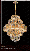 Chandelier 30% lead Crystal # YD2735L20a Size w22" x h12" Chandelier 30% lead Crystal # YD2735L20a Size w22" x h12"