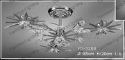 Chandelier 30% lead Crystal # YD3289L6a Size w32" x h10"