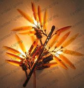 Chandelier 30% lead Crystal # YD3295L3ag Size w35" x h8"